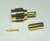 RF Connector SMA straight plug/male crimp type for RG174